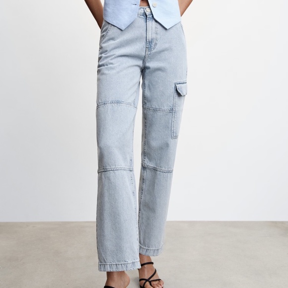 Mango Pocket Cargo Jean - Picture 1 of 4